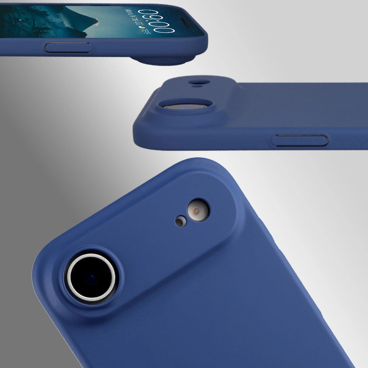 Handyhülle für iPhone Air, Bizon Case Lupka, Blau