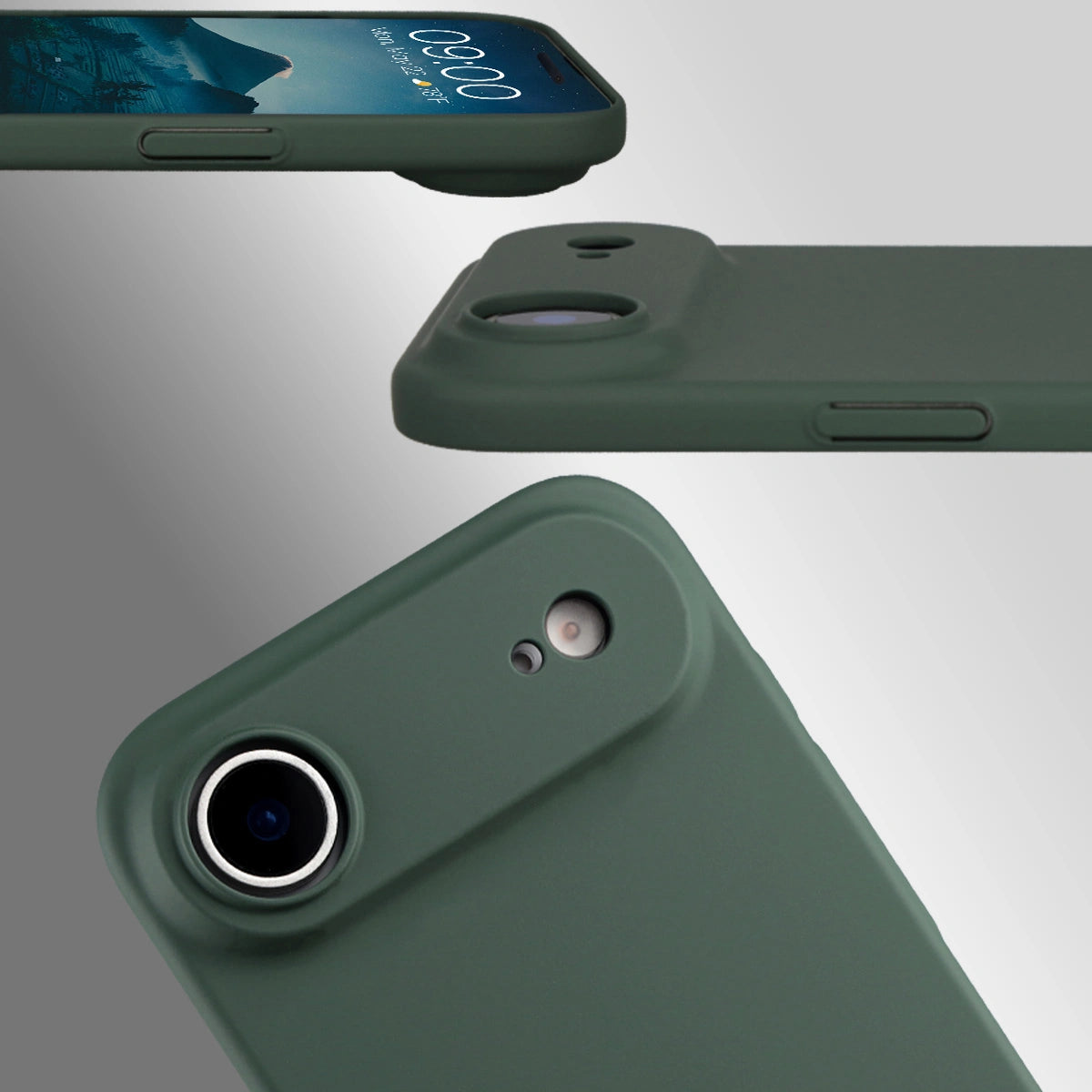 Handyhülle für iPhone Air, Bizon Case Lupka, Grün