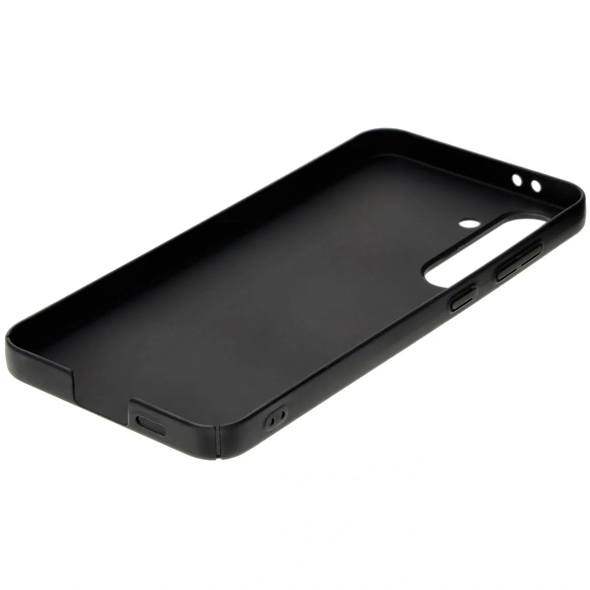 Handyhülle für Galaxy S24 FE, Bizon Case Lupka, Schwarz