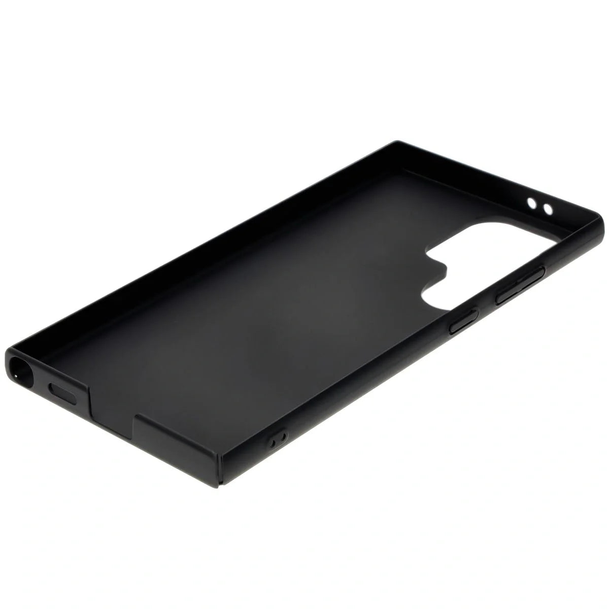 Handyhülle für Galaxy S24 Ultra, Bizon Case Lupka, Schwarz