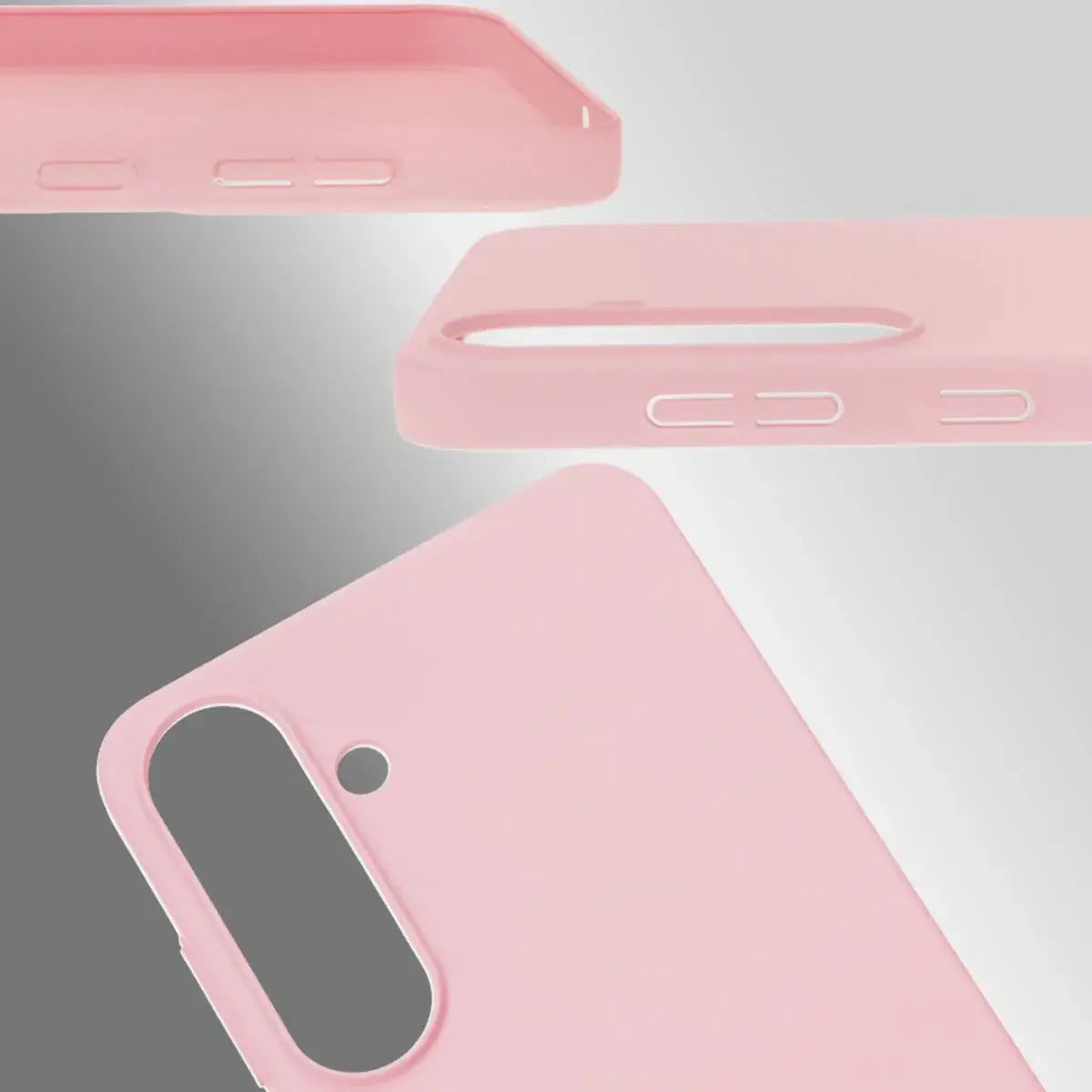 Handyhülle für Galaxy S25 Plus, Bizon Case Lupka, Rosa