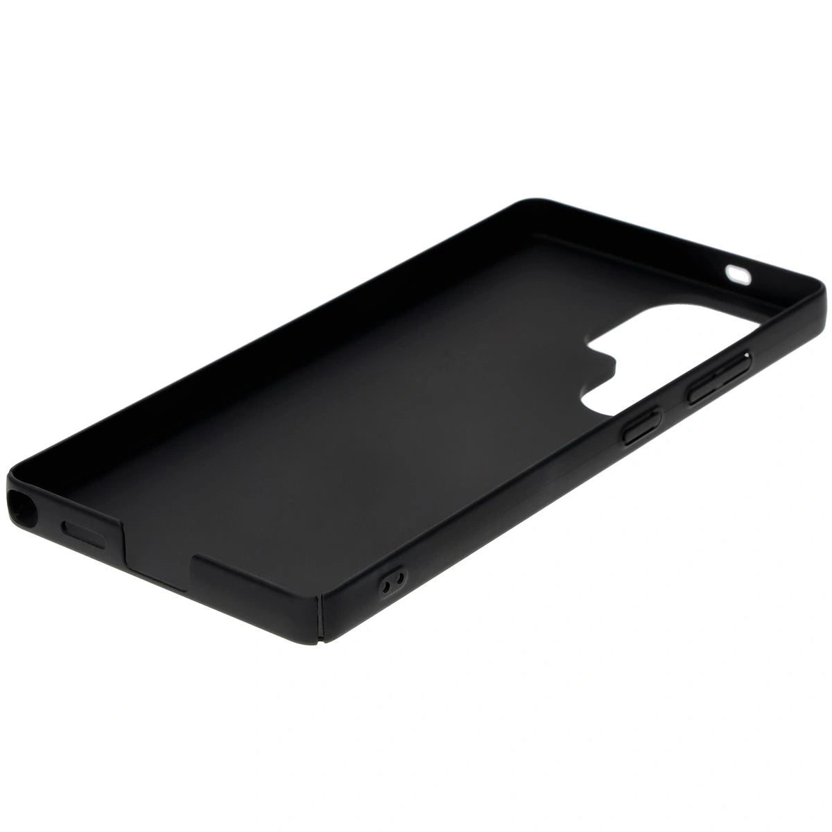 Handyhülle für Galaxy S25 Ultra, Bizon Case Lupka, Schwarz