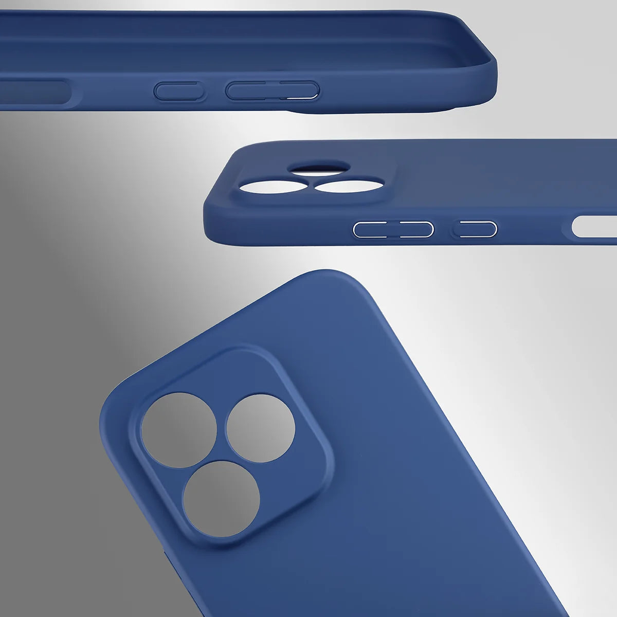 Handyhülle für Honor 600 Lite 5G, Bizon Case Lupka, Blau