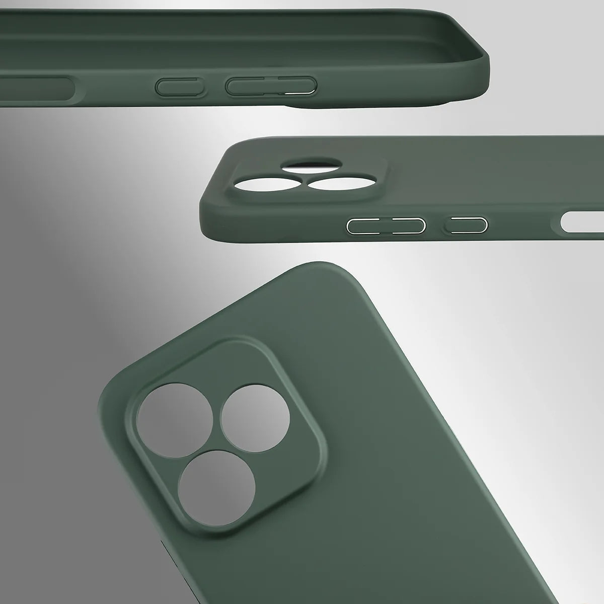 Handyhülle für Honor 600 Lite 5G, Bizon Case Lupka, Grün
