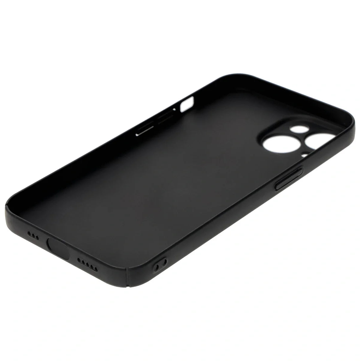 Handyhülle für iPhone 14, Bizon Case Lupka, Schwarz
