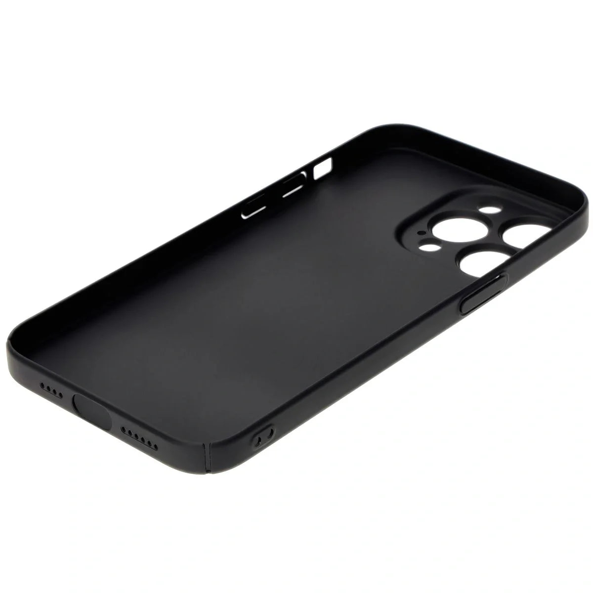 Handyhülle für iPhone 14 Pro Max, Bizon Case Lupka, Schwarz