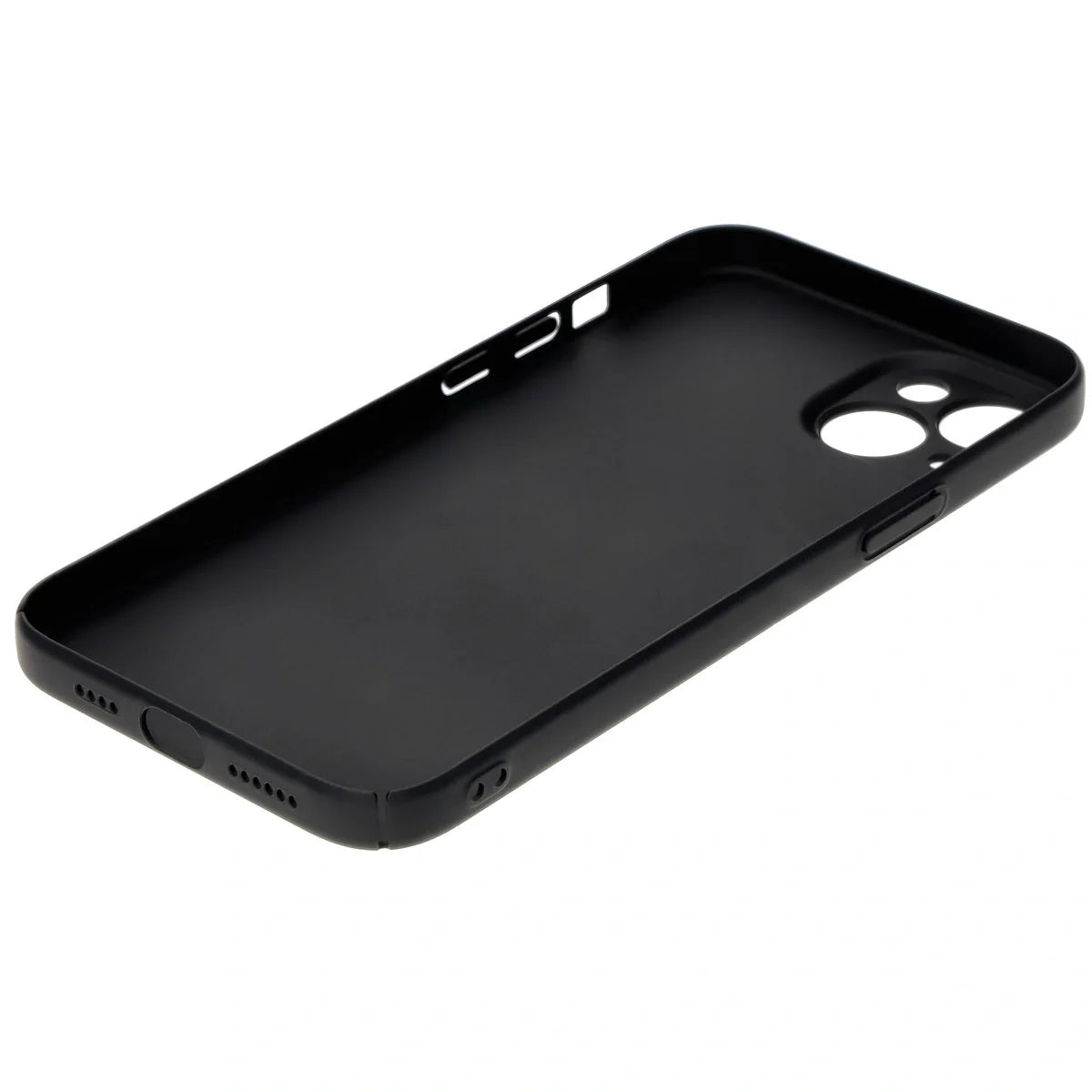 Handyhülle für iPhone 15 Plus, Bizon Case Lupka, Schwarz
