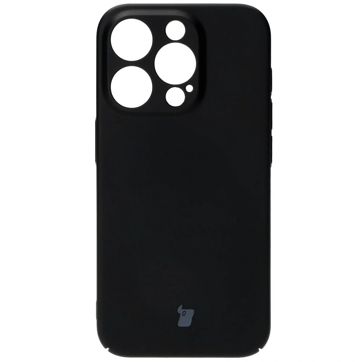 Handyhülle für iPhone 15 Pro, Bizon Case Lupka, Schwarz