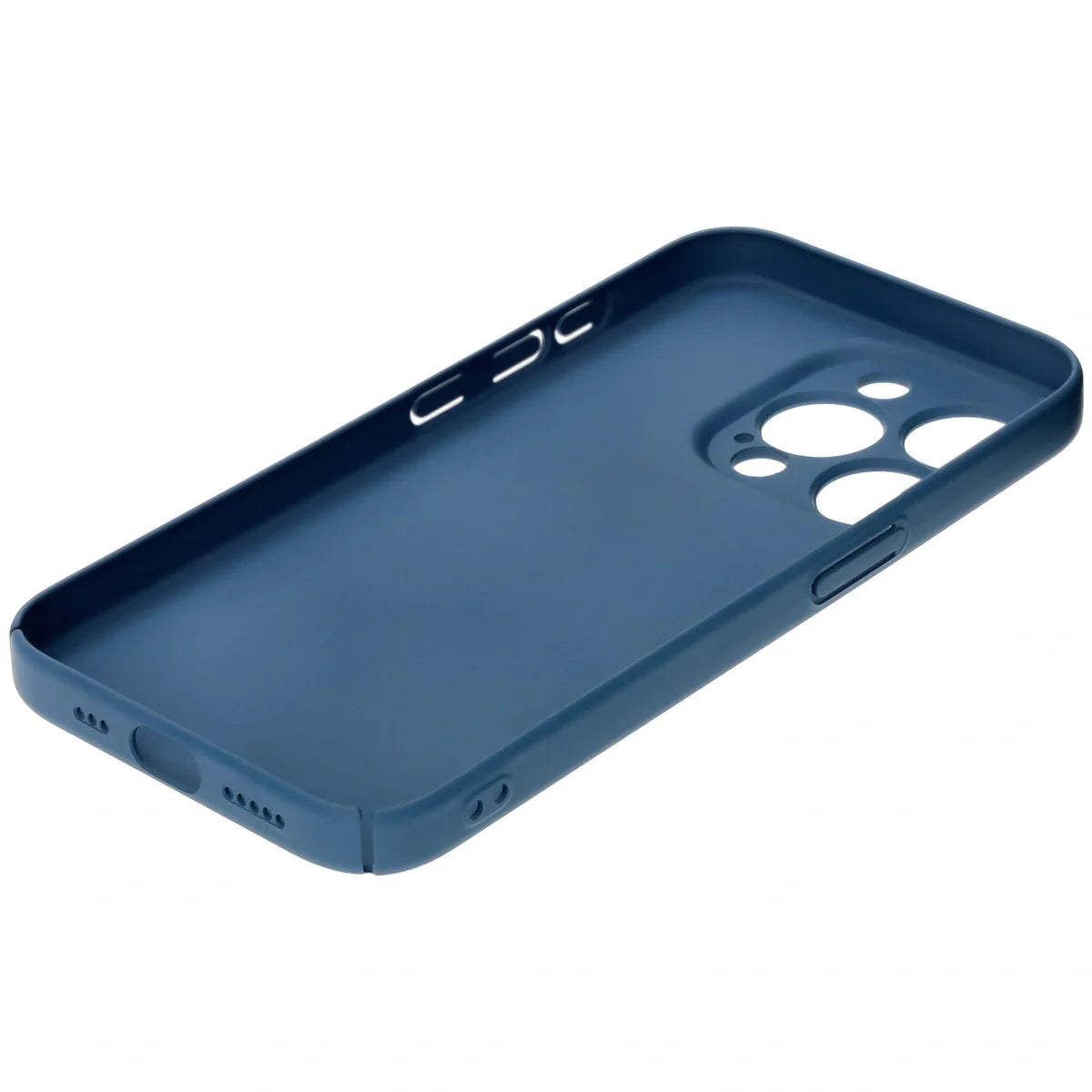 Handyhülle für iPhone 15 Pro, Bizon Case Lupka, Blau