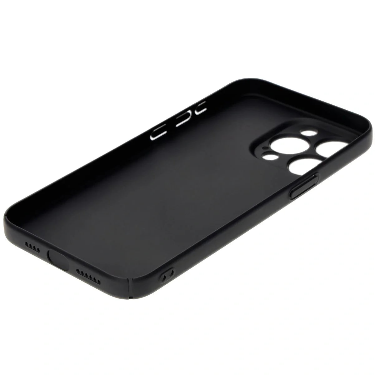 Handyhülle für iPhone 15 Pro Max, Bizon Case Lupka, Schwarz
