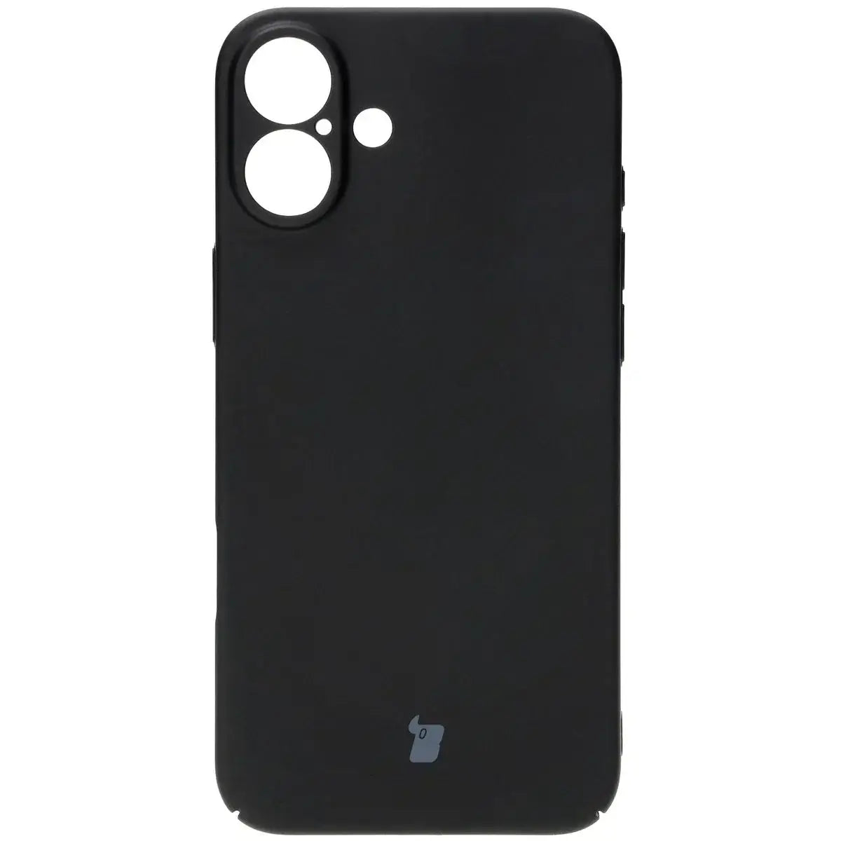 Handyhülle für iPhone 16 Plus, Bizon Case Lupka, Schwarz