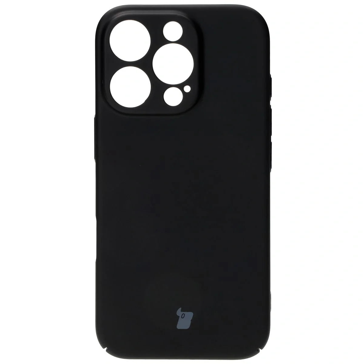 Handyhülle für iPhone 16 Pro, Bizon Case Lupka, Schwarz