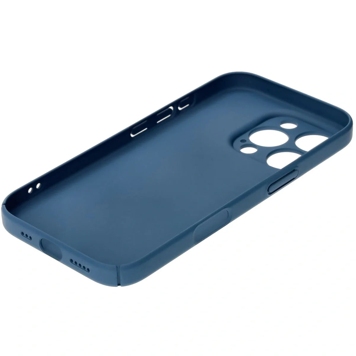 Handyhülle für iPhone 16 Pro, Bizon Case Lupka, Blau