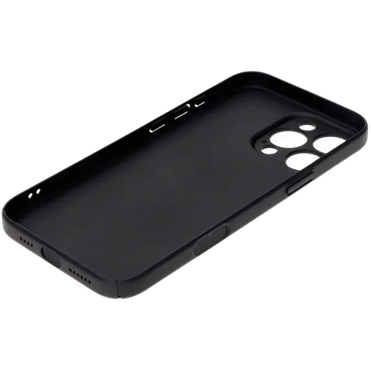 Handyhülle für iPhone 16 Pro Max, Bizon Case Lupka, Schwarz