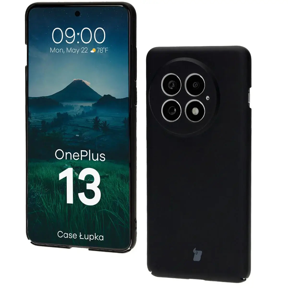 Handyhülle für OnePlus 13, Bizon Case Lupka, Schwarz