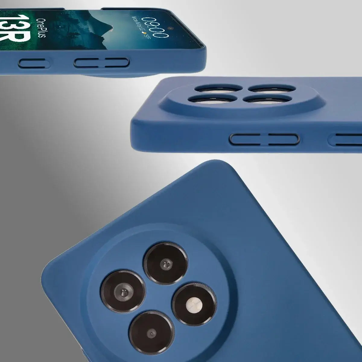 Handyhülle für OnePlus 13R, Bizon Case Lupka, Blau