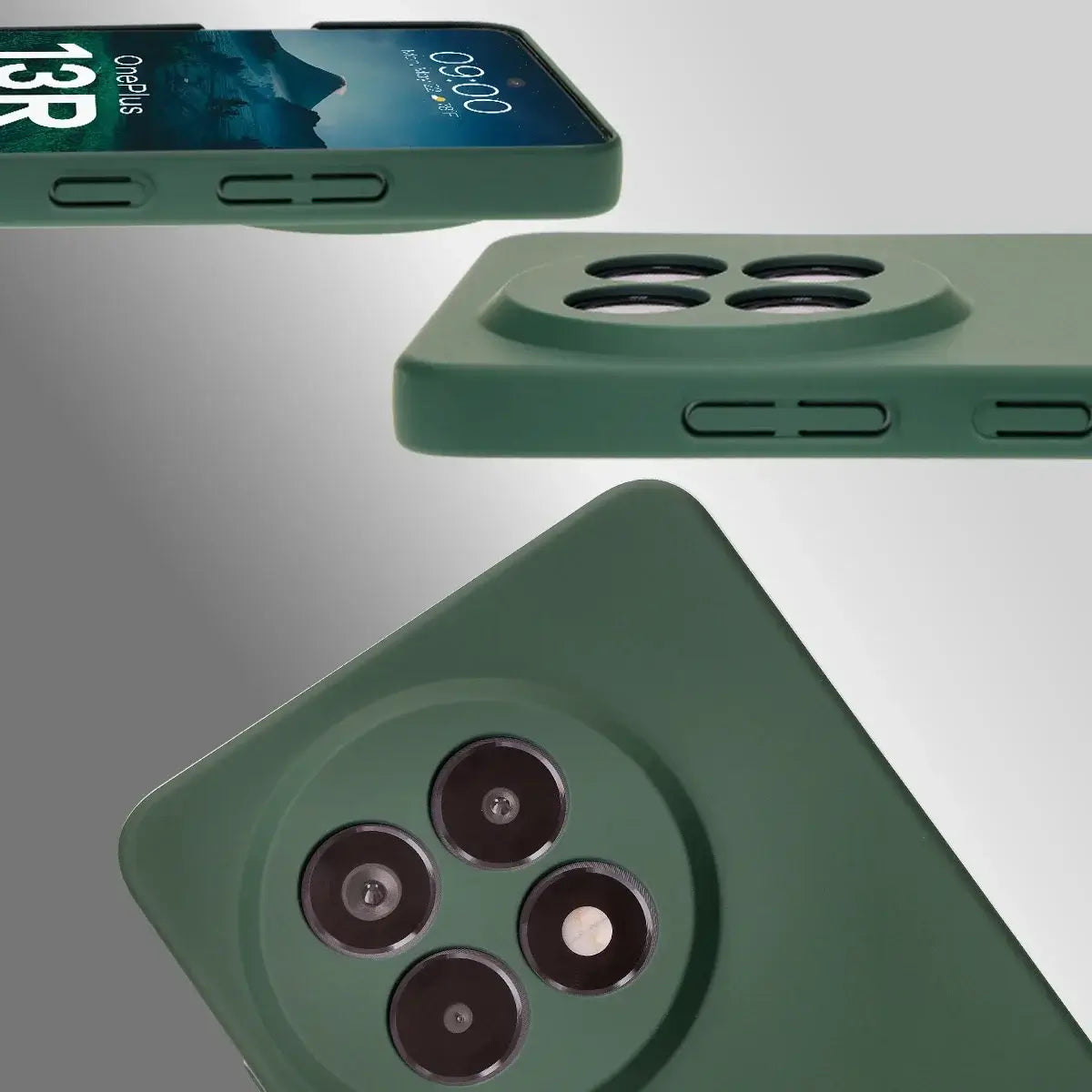 Handyhülle für OnePlus 13R, Bizon Case Lupka, Grün
