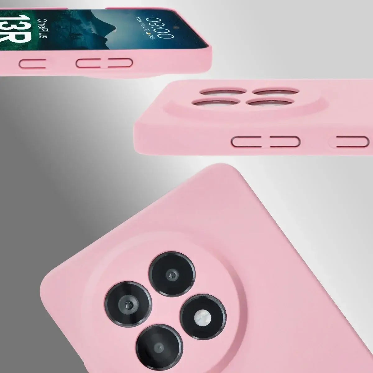 Handyhülle für OnePlus 13R, Bizon Case Lupka, Rosa