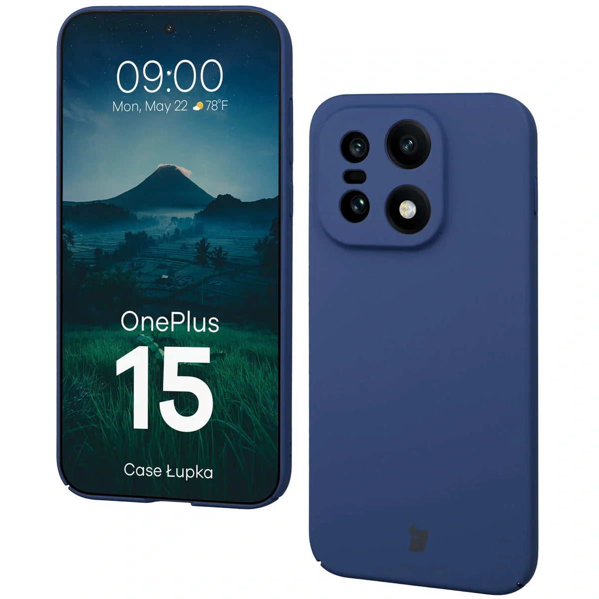 Handyhülle für OnePlus 15, Bizon Case Lupka, Blau