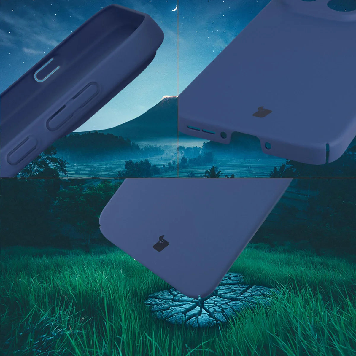 Handyhülle für OnePlus 15, Bizon Case Lupka, Blau