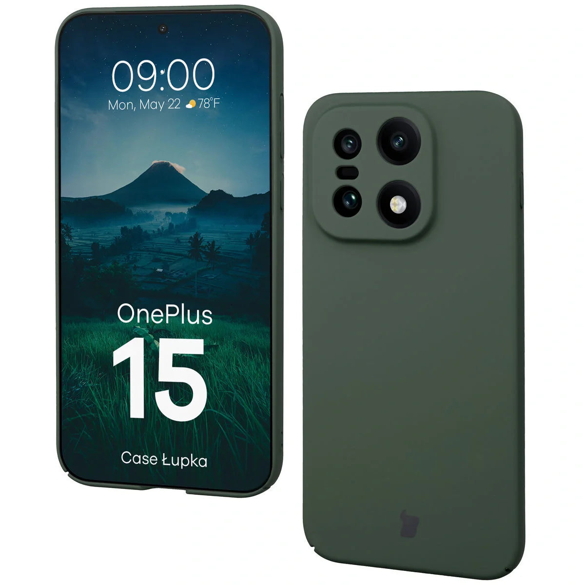 Handyhülle für OnePlus 15, Bizon Case Lupka, Grün