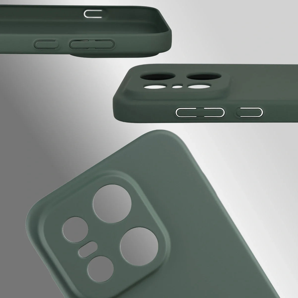 Handyhülle für OnePlus 15, Bizon Case Lupka, Grün