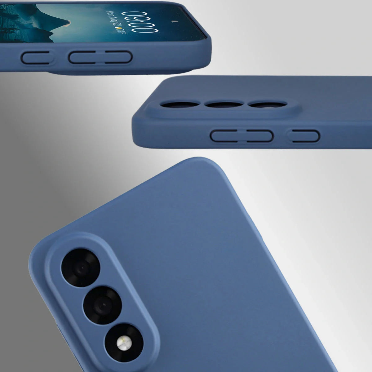 Handyhülle für OnePlus Nord 5, Bizon Case Lupka, Blau
