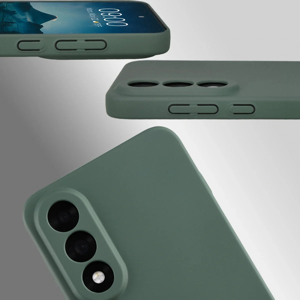 Handyhülle für OnePlus Nord 5, Bizon Case Lupka, Grün