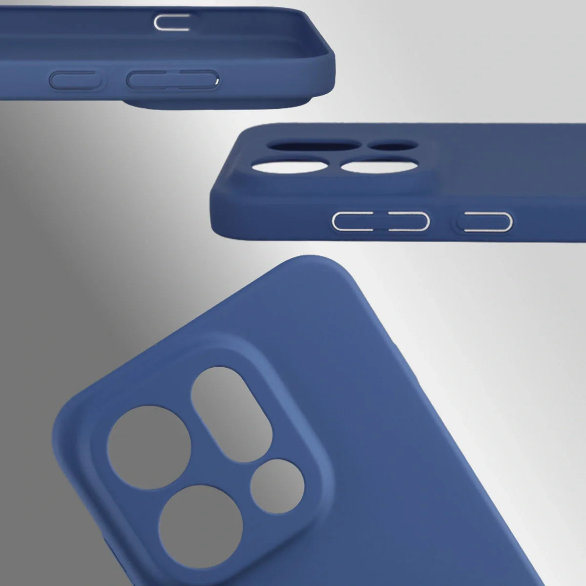 Handyhülle für Oppo Find X9, Bizon Case Lupka, Blau
