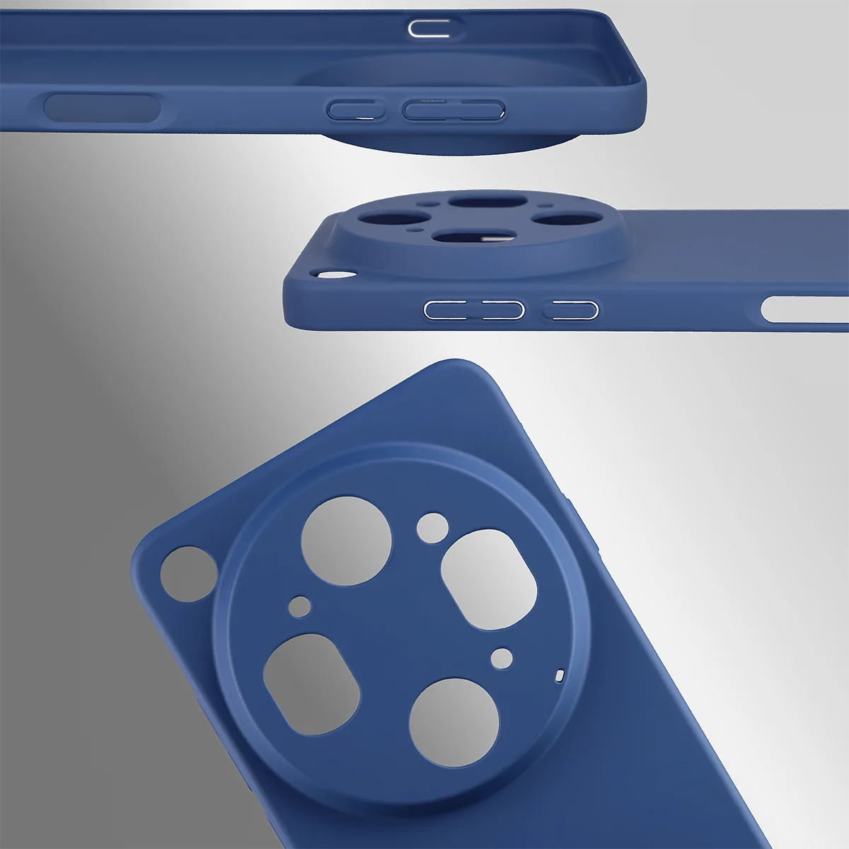 Handyhülle für Oppo Find X9 Ultra, Bizon Case Lupka, Blau