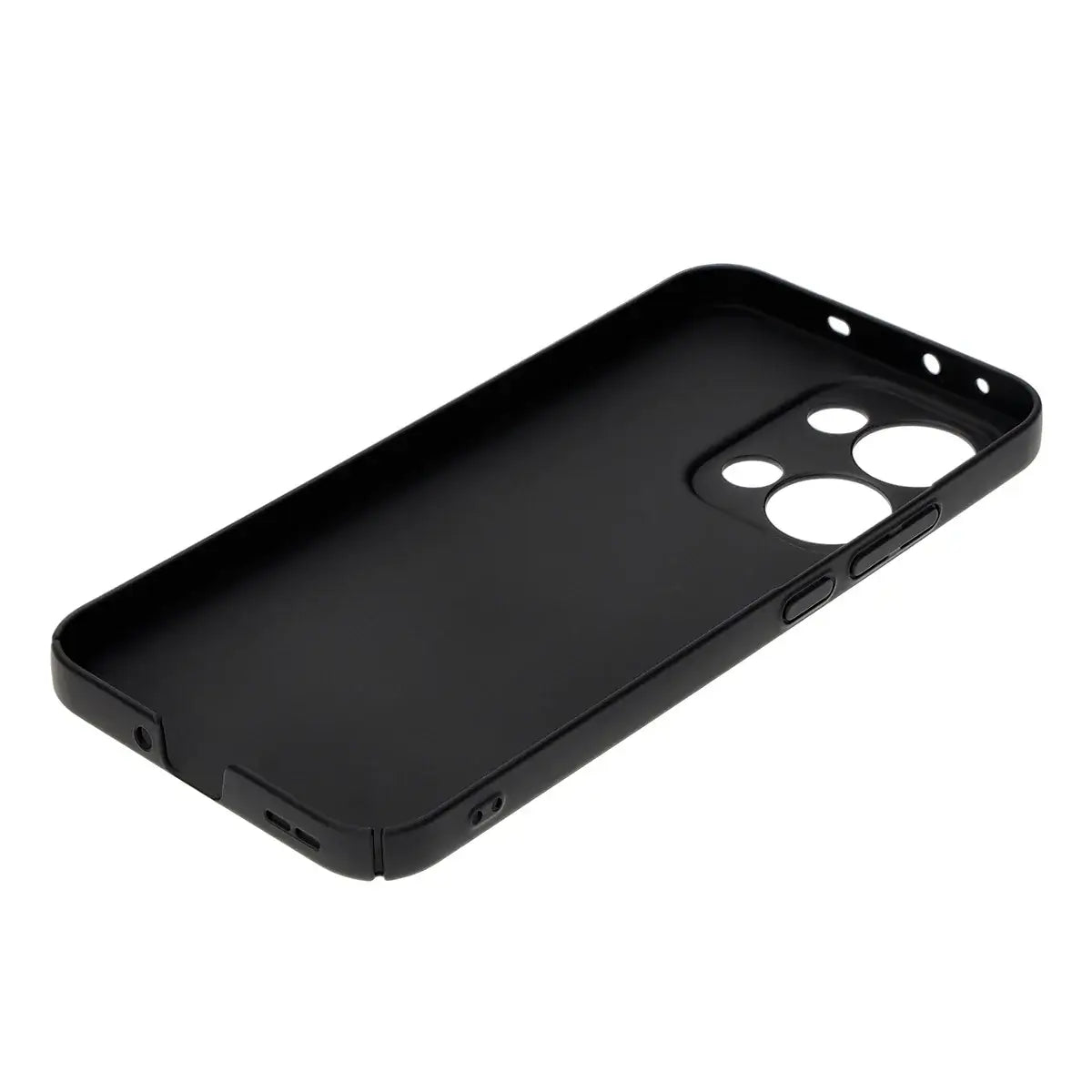 Handyhülle für Oppo Reno13, Bizon Case Lupka, Schwarz