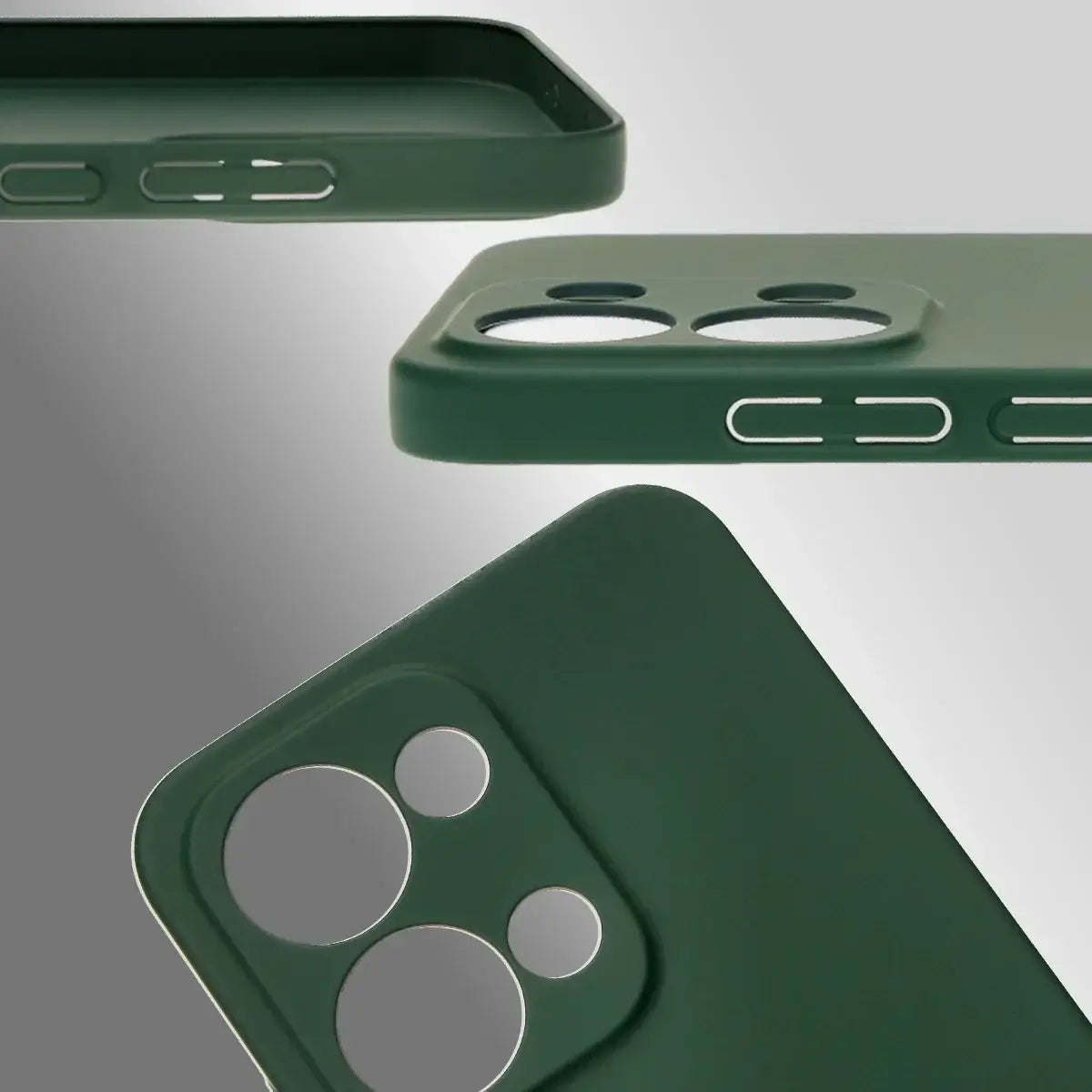 Handyhülle für Oppo Reno13, Bizon Case Lupka, Grün