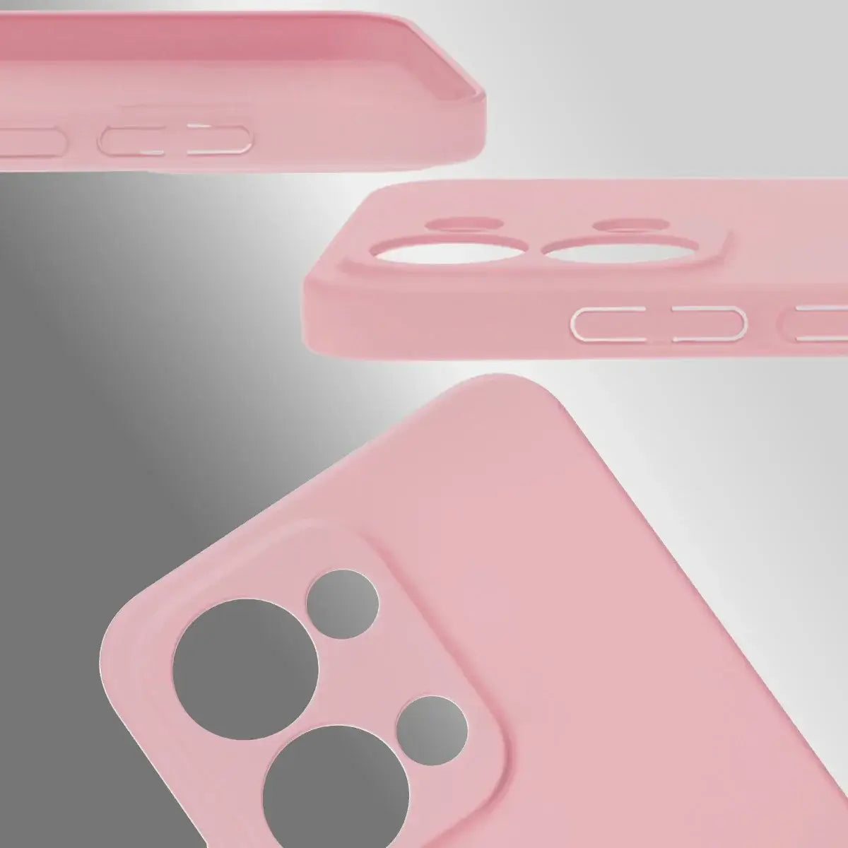 Handyhülle für Oppo Reno13, Bizon Case Lupka, Rosa