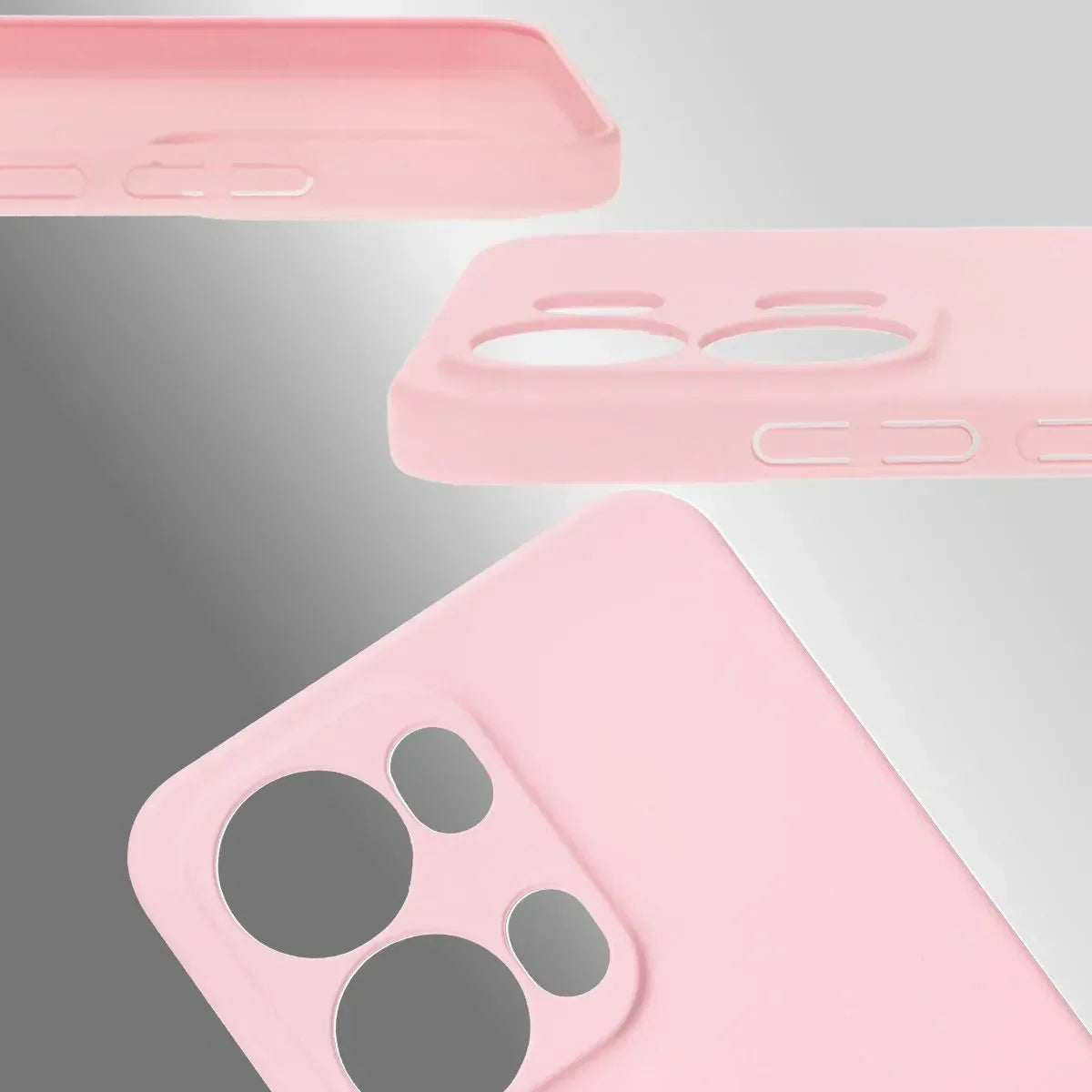 Handyhülle für Oppo Reno13 Pro, Bizon Case Lupka, Rosa