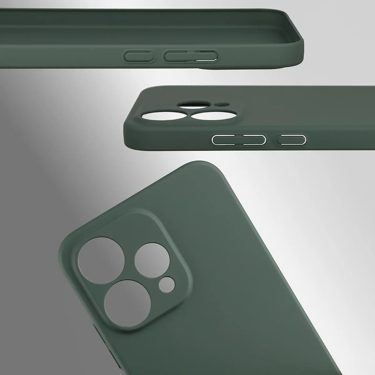 Handyhülle für Oppo Reno 15, Bizon Case Lupka, Grün