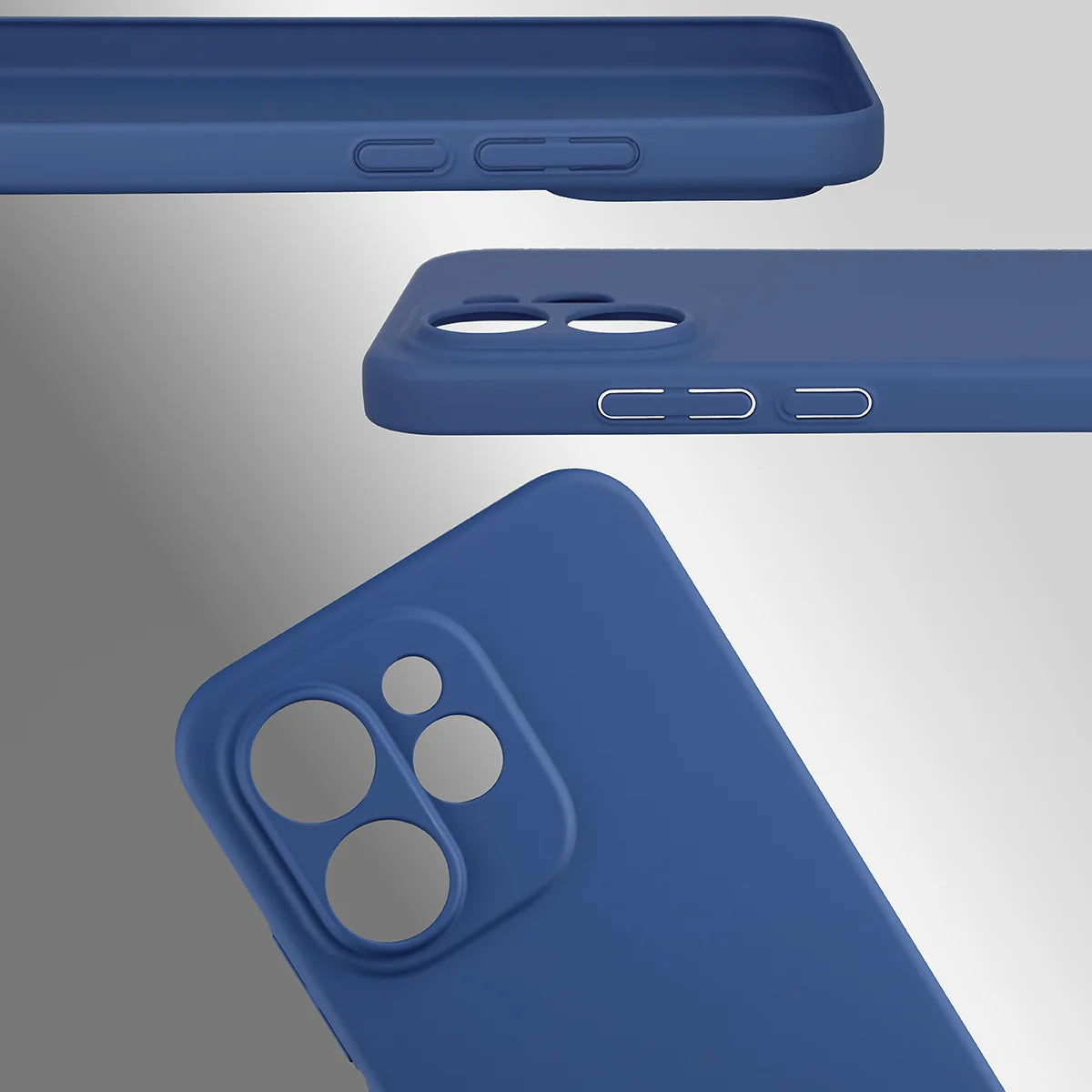 Handyhülle für Oppo Reno 15 Pro, Bizon Case Lupka, Blau