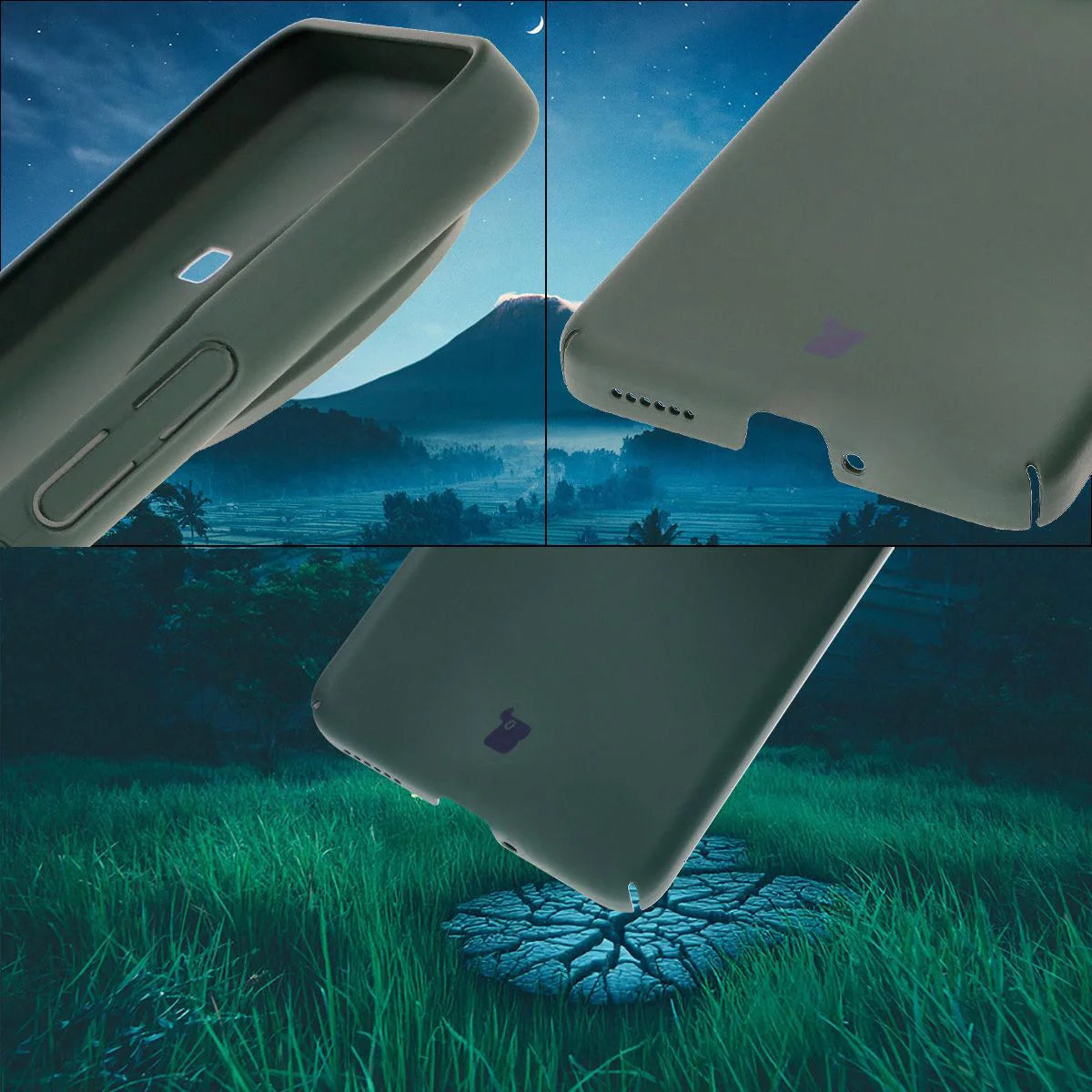 Handyhülle für Xiaomi Poco F7 Pro, Bizon Case Lupka, Grün
