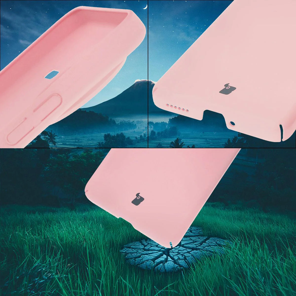 Handyhülle für Xiaomi Poco F7 Pro, Bizon Case Lupka, Rosa