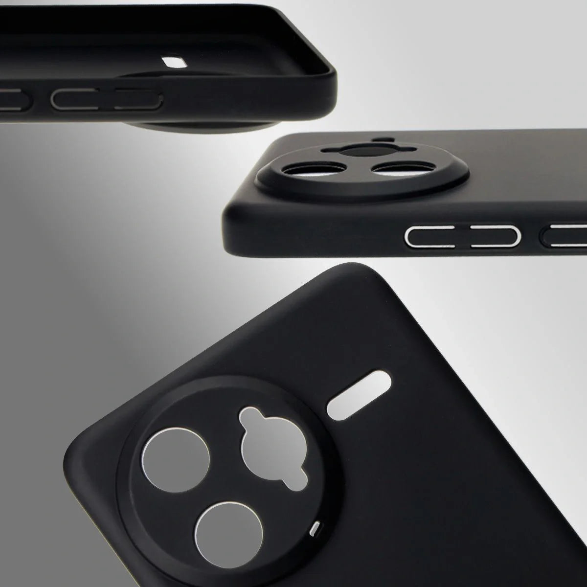 Handyhülle für Xiaomi Poco F7 Ultra, Bizon Case Lupka, Schwarz