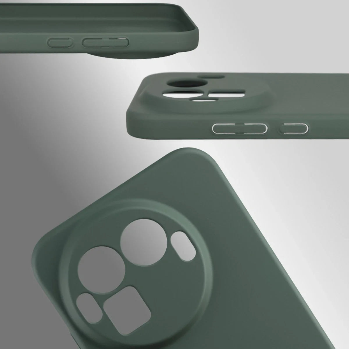 Handyhülle für Realme GT 8 Pro, Bizon Case Lupka, Grün