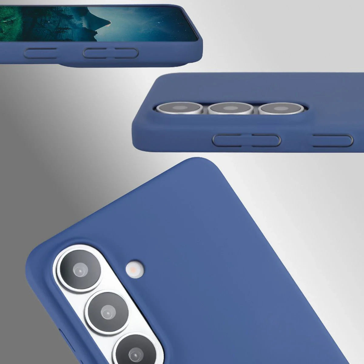 Handyhülle für Galaxy S26, Bizon Case Lupka, Blau