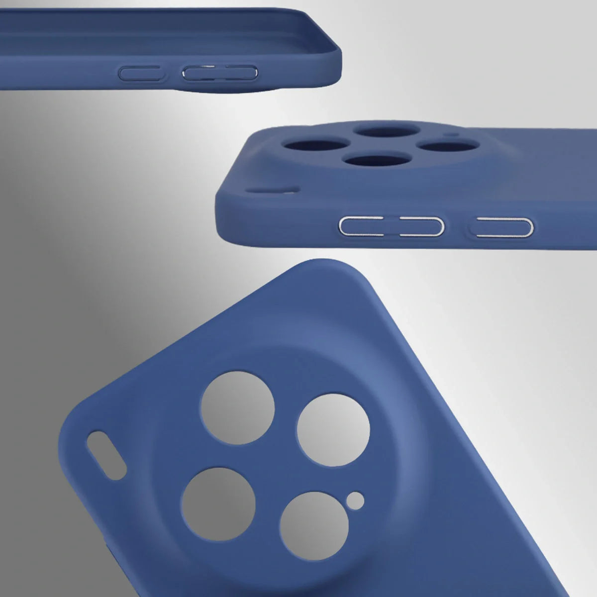 Handyhülle für Vivo X300, Bizon Case Lupka, Blau