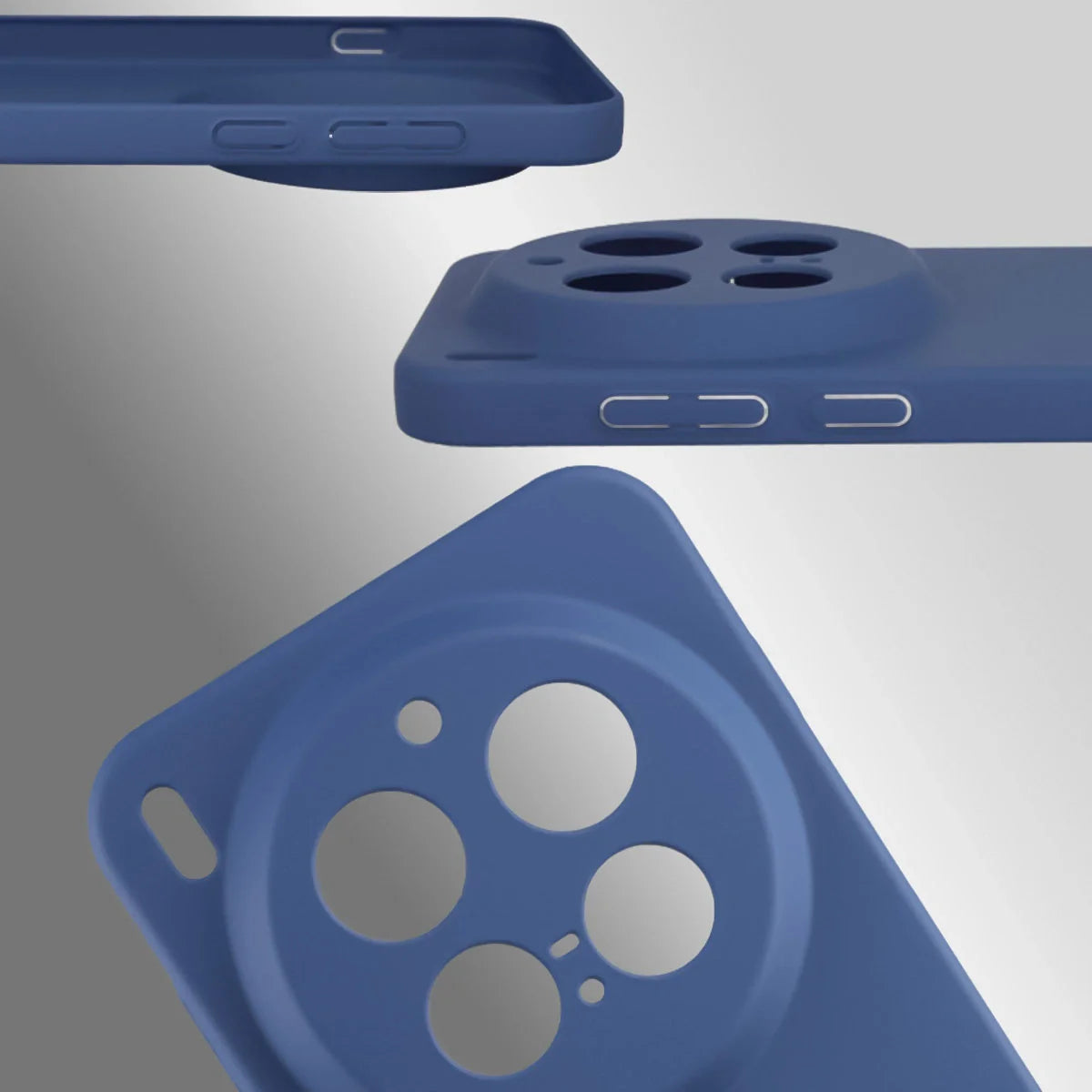 Handyhülle für Vivo X300 Pro, Bizon Case Lupka, Blau