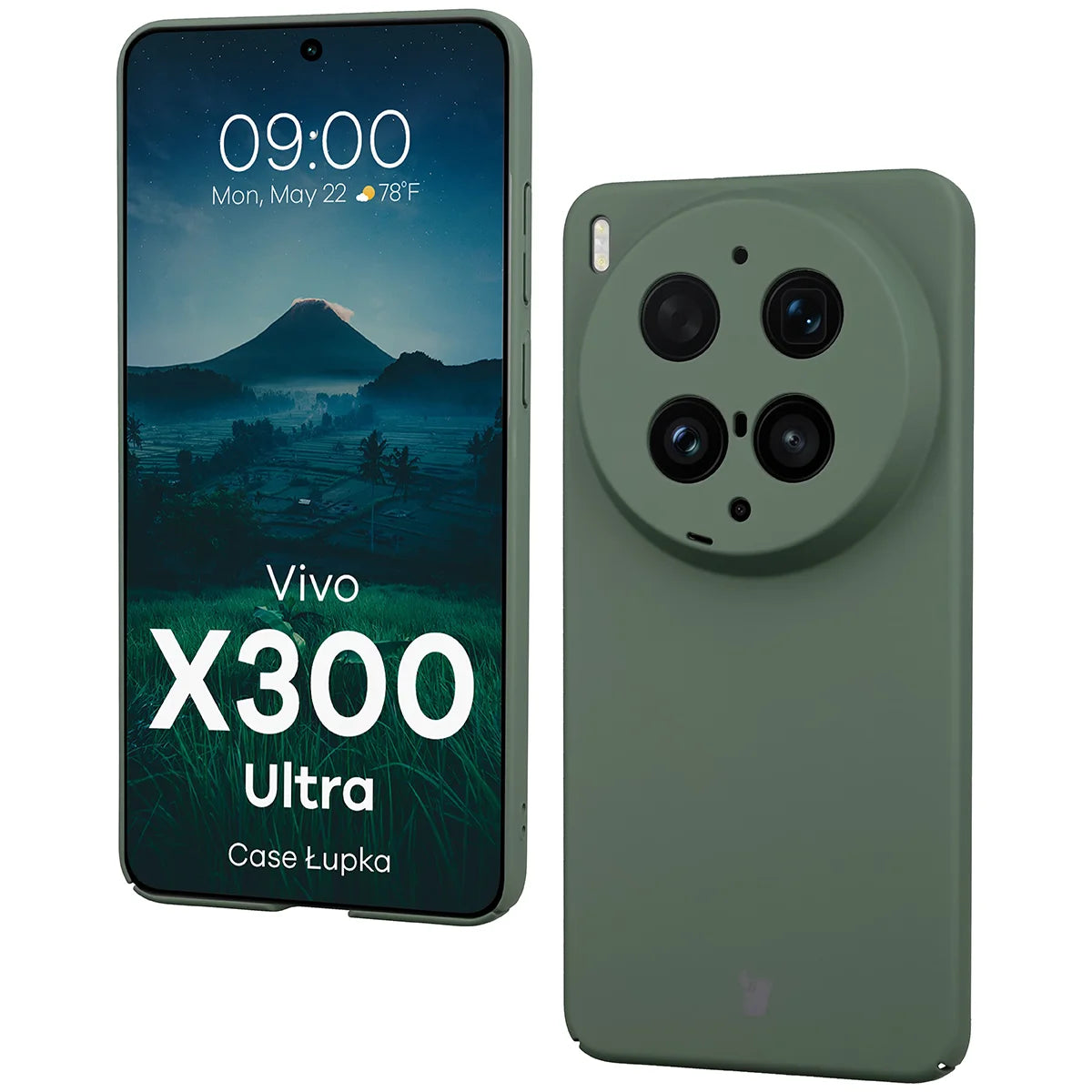Handyhülle für Vivo X300 Ultra, Bizon Case Lupka, Grün