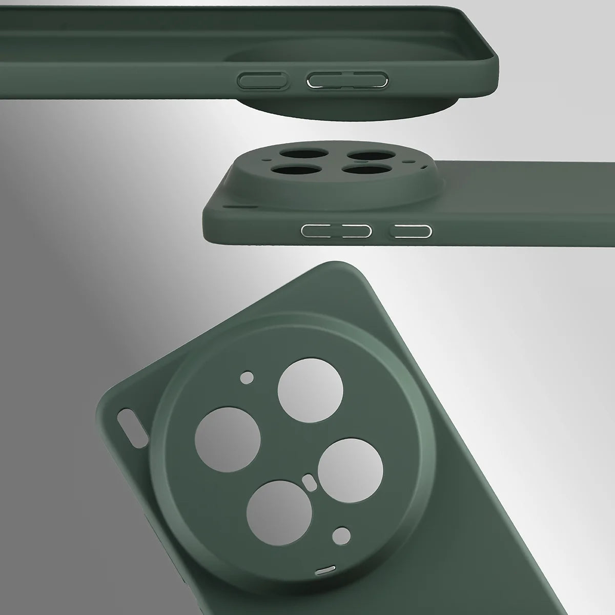 Handyhülle für Vivo X300 Ultra, Bizon Case Lupka, Grün