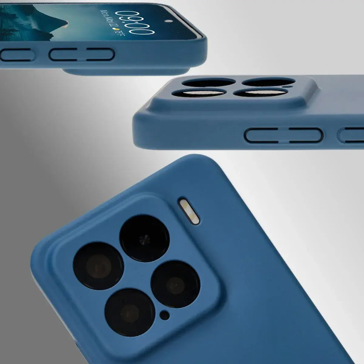 Handyhülle für Xiaomi 15, Bizon Case Lupka, Blau