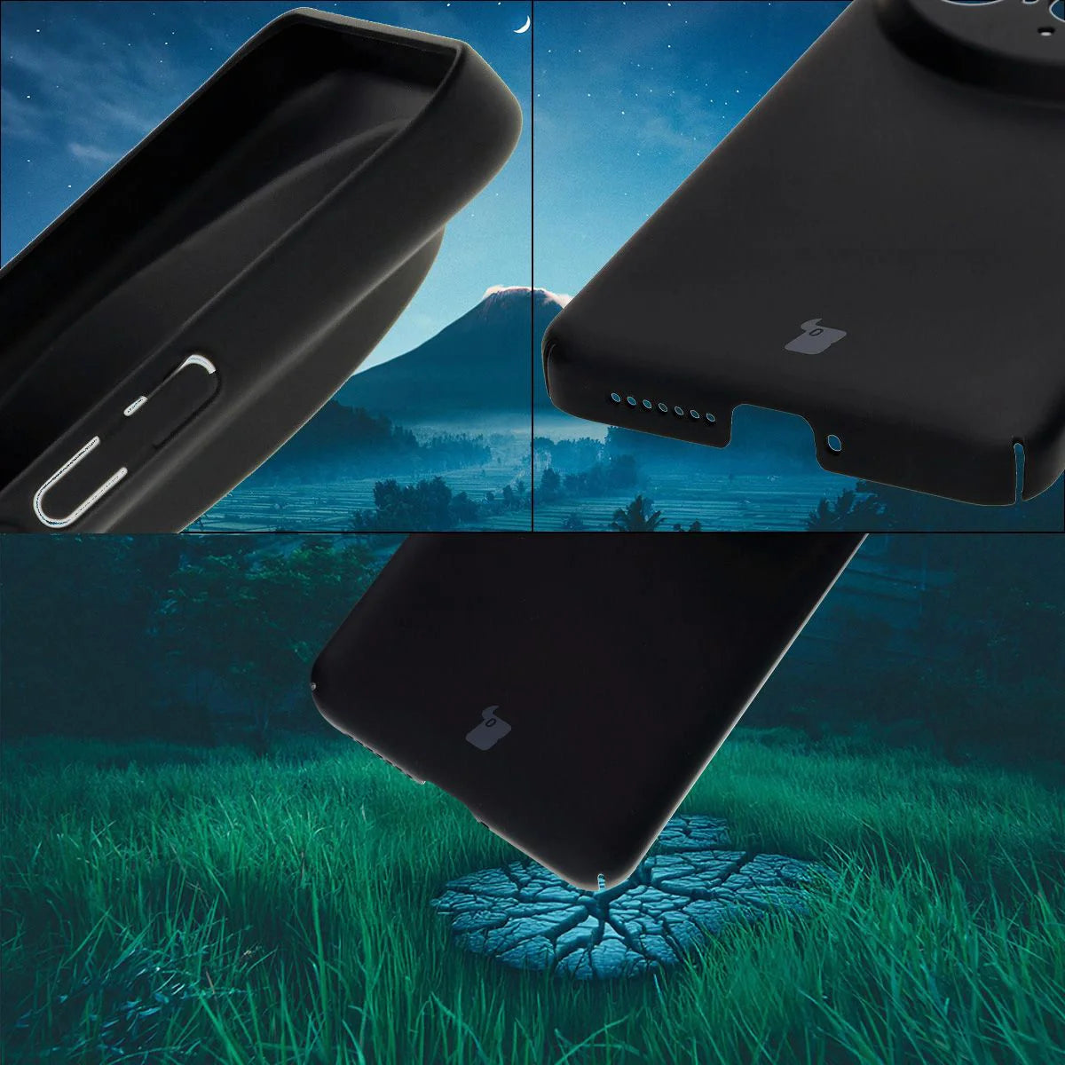 Handyhülle für Xiaomi 15 Ultra, Bizon Case Lupka, Schwarz