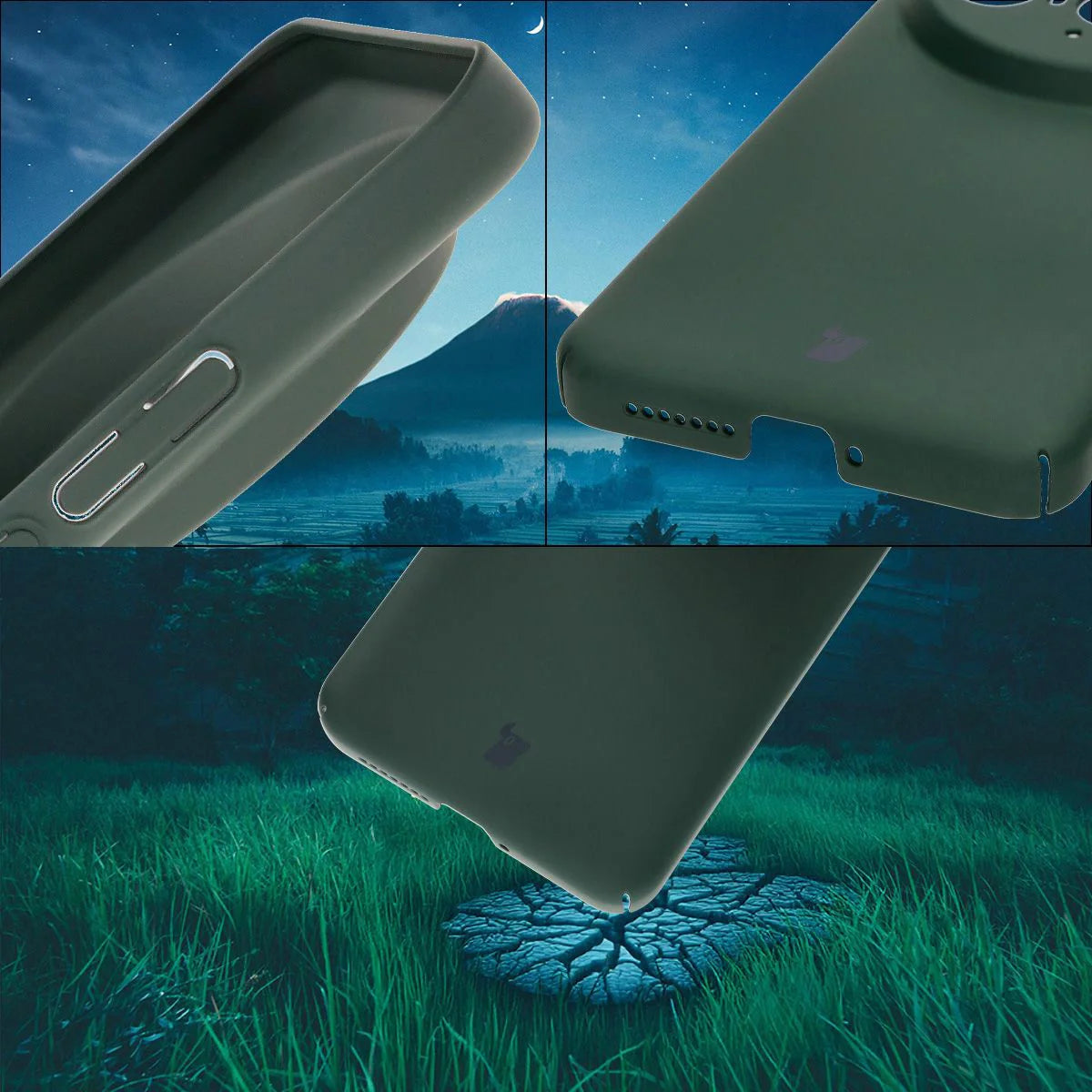 Handyhülle für Xiaomi 15 Ultra, Bizon Case Lupka, Grün