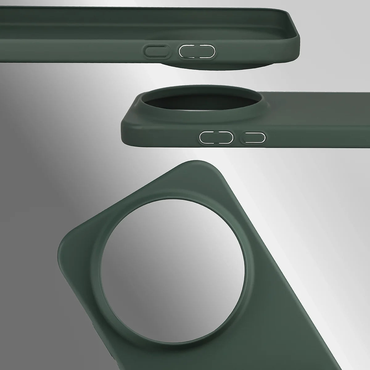 Handyhülle für Xiaomi 17 Ultra, Bizon Case Lupka, Grün