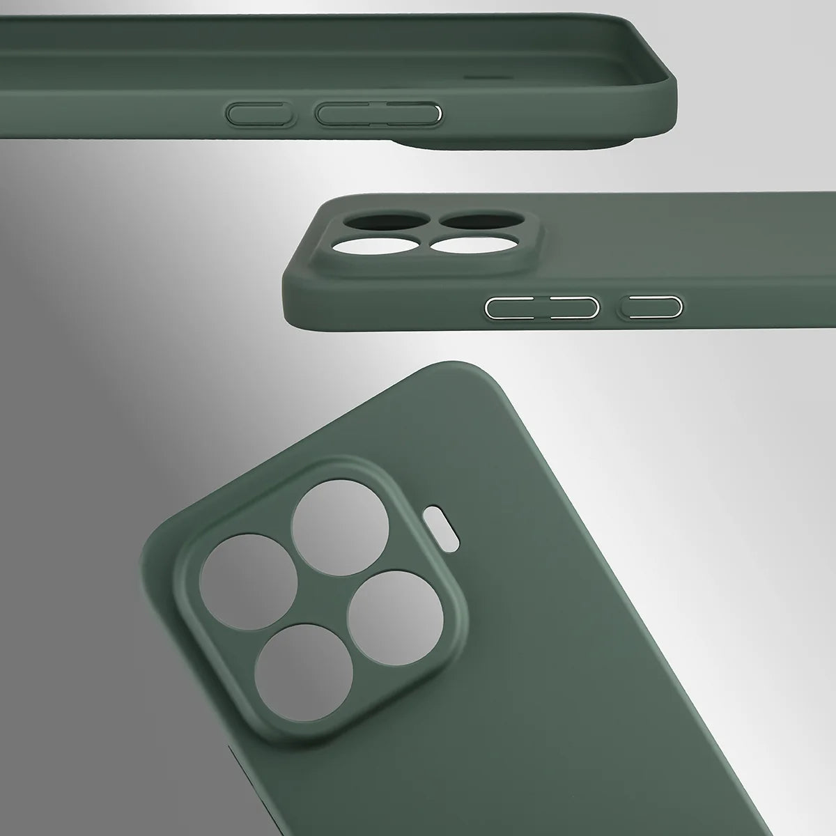 Handyhülle für Xiaomi 17T Pro, Bizon Case Lupka, Grün